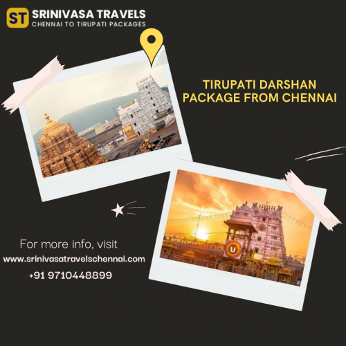 Tirupati Tour Packages From Chennai | Srinivasa Travels Chennai