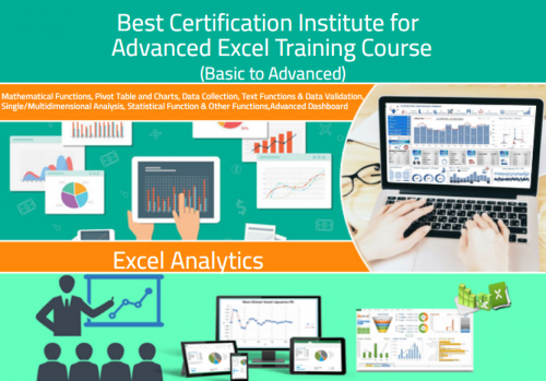 Excel Training Course in Delhi, 110092. Best Online Live Advanced Excel Training in Mumbai by IIT Faculty , [ 100% Job in MNC] July Offer'24, Learn Excel, VBA, MIS, Tableau, Power BI, Python Data Science and Domo, Top Training Center in Delhi NCR - SLA Co