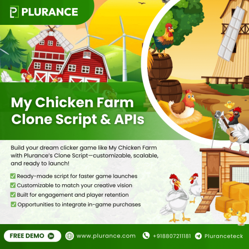 Launch Your Own Profitable Clicker Game with My Chicken Farm Clone Script!