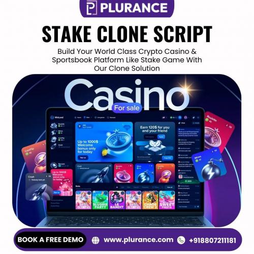 Launch a Next-Gen Casino Gaming Platform with Our Stake Clone Script!