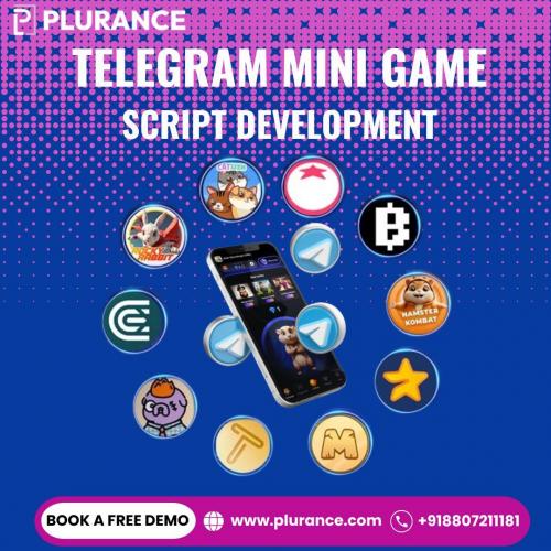 Launch Your High- ROI T2E, P2E Telegram Mini Games With Plurance